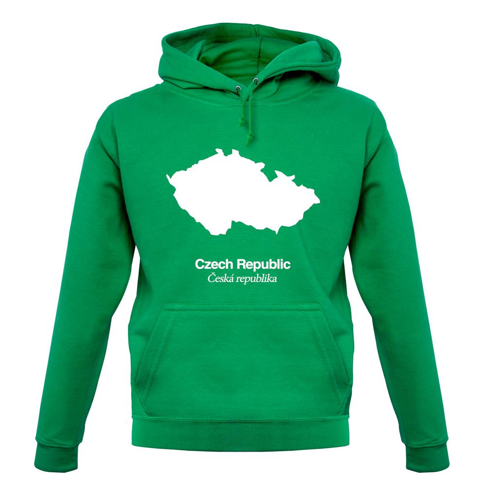 Czech Republic Silhouette unisex hoodie
