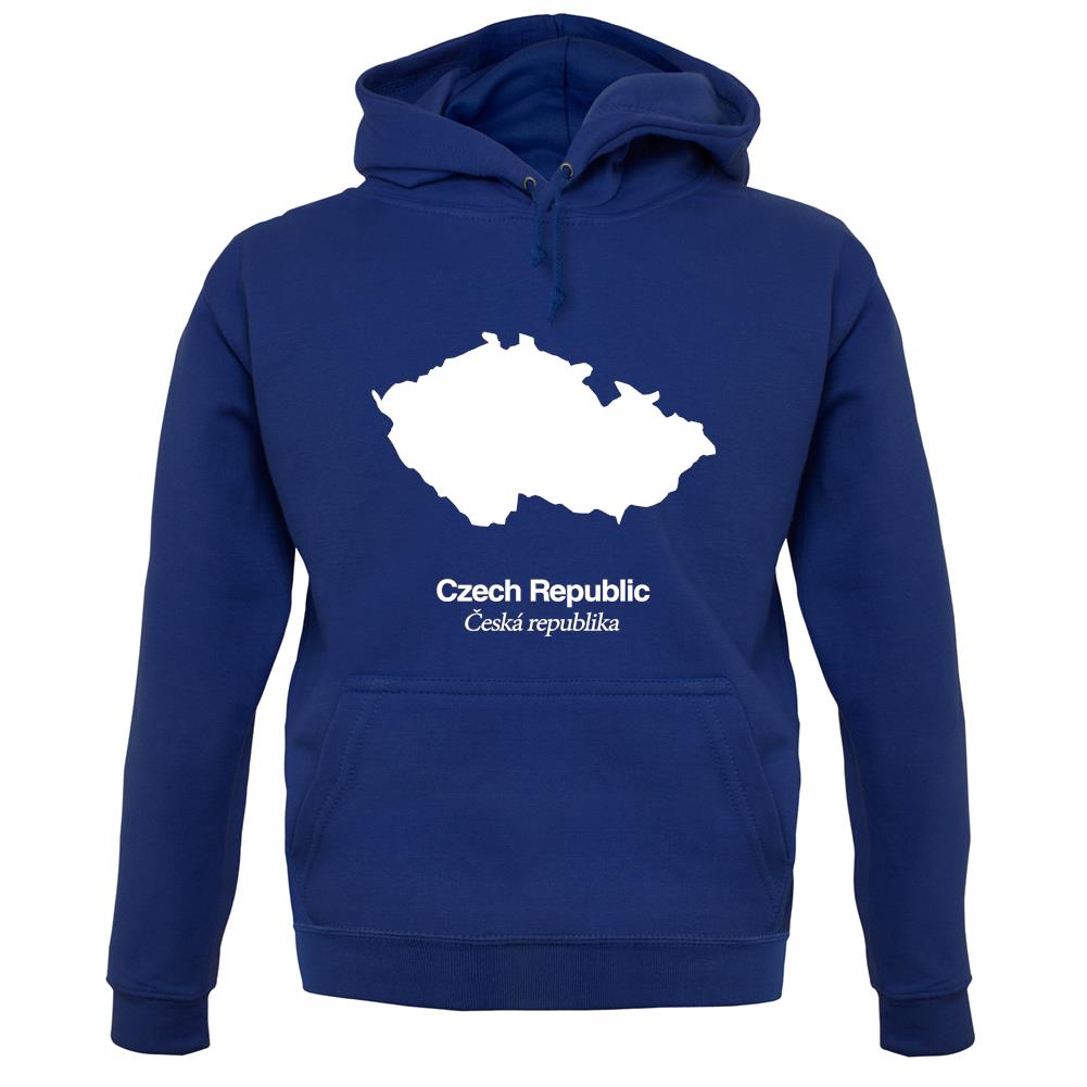 Czech Republic Silhouette unisex hoodie