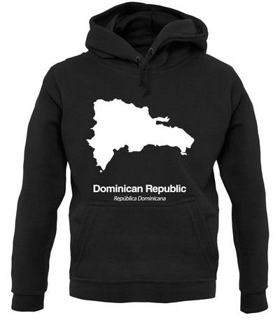 Dominican Republic Silhouette unisex hoodie