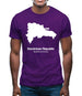 Dominican Republic Silhouette Mens T-Shirt