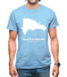 Dominican Republic Silhouette Mens T-Shirt