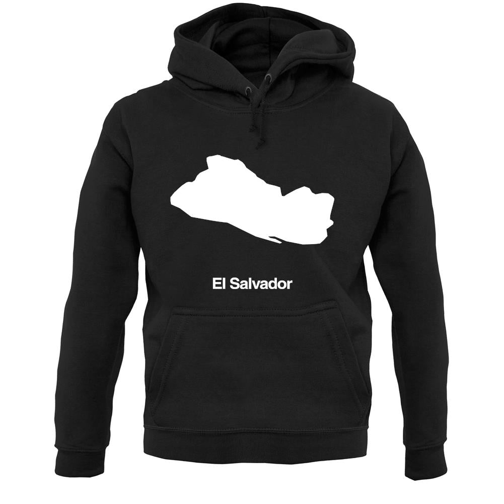 El Salvador Silhouette Unisex Hoodie