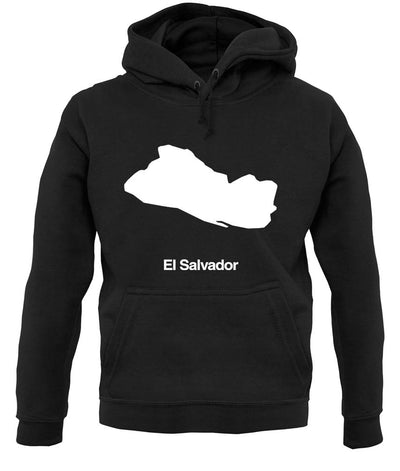 El Salvador Silhouette unisex hoodie
