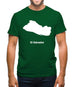 El Salvador Silhouette Mens T-Shirt