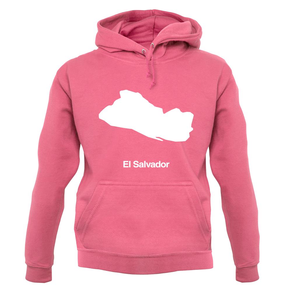 El Salvador Silhouette unisex hoodie