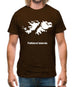 Falkland Islands Silhouette Mens T-Shirt