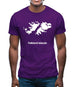 Falkland Islands Silhouette Mens T-Shirt