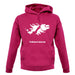 Falkland Islands Silhouette unisex hoodie