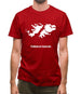 Falkland Islands Silhouette Mens T-Shirt