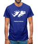 Falkland Islands Silhouette Mens T-Shirt