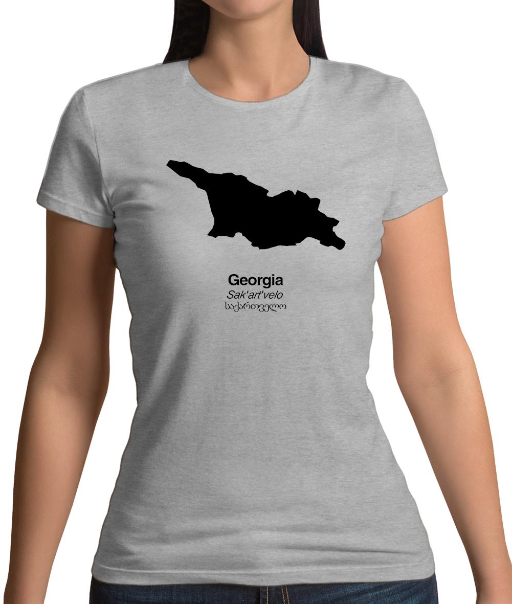 Georgia Silhouette Womens T-Shirt