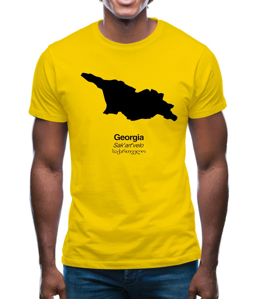 Georgia Silhouette Mens T-Shirt
