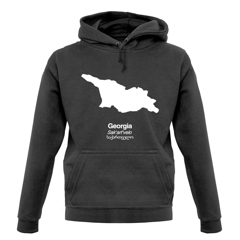 Georgia Silhouette unisex hoodie