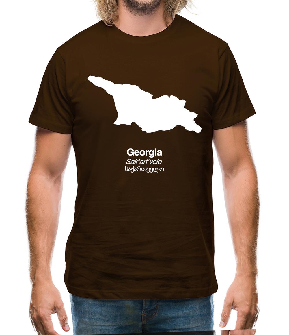 Georgia Silhouette Mens T-Shirt