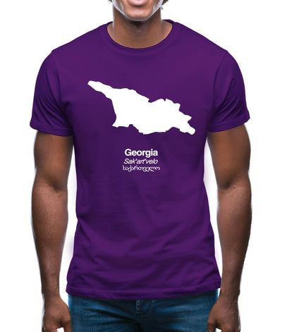 Georgia Silhouette Mens T-Shirt
