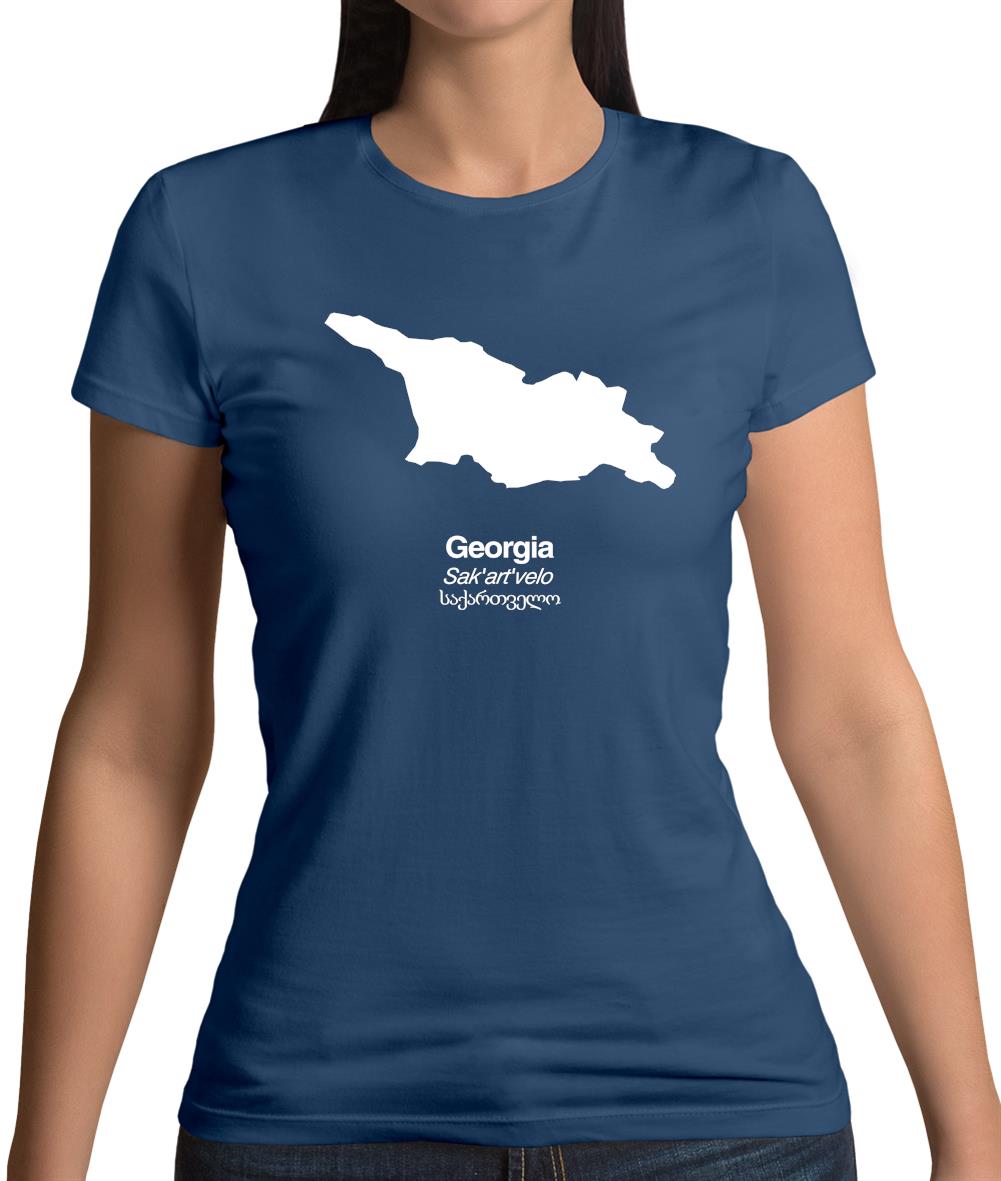 Georgia Silhouette Womens T-Shirt