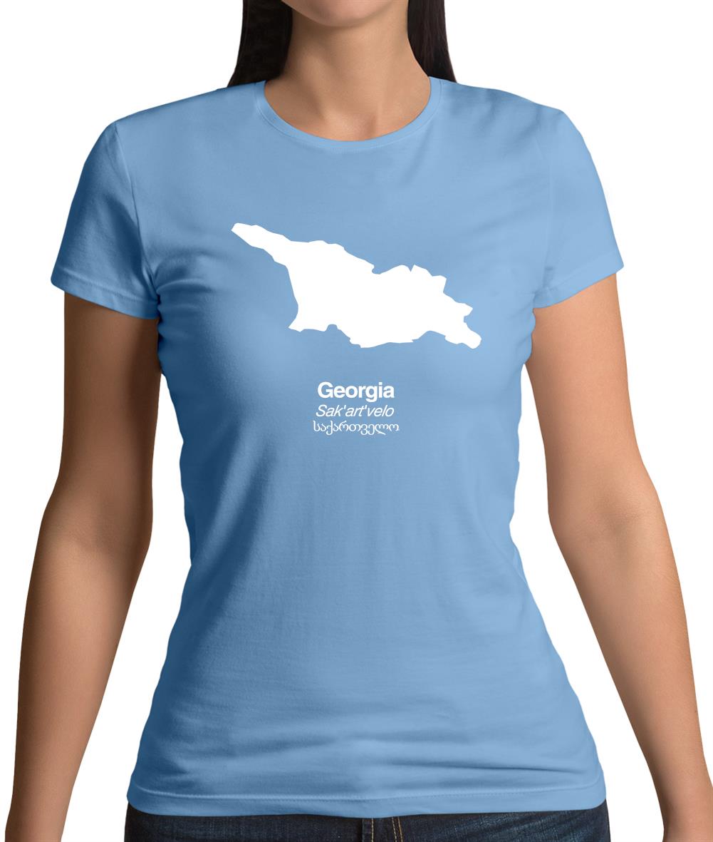 Georgia Silhouette Womens T-Shirt
