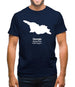 Georgia Silhouette Mens T-Shirt
