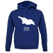 Georgia Silhouette unisex hoodie