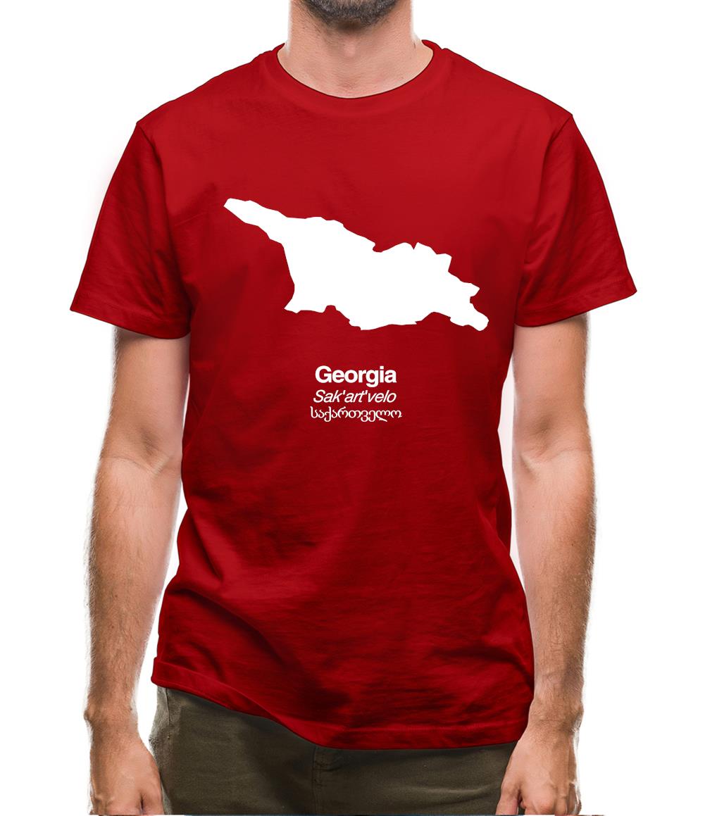 Georgia Silhouette Mens T-Shirt