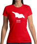 Georgia Silhouette Womens T-Shirt