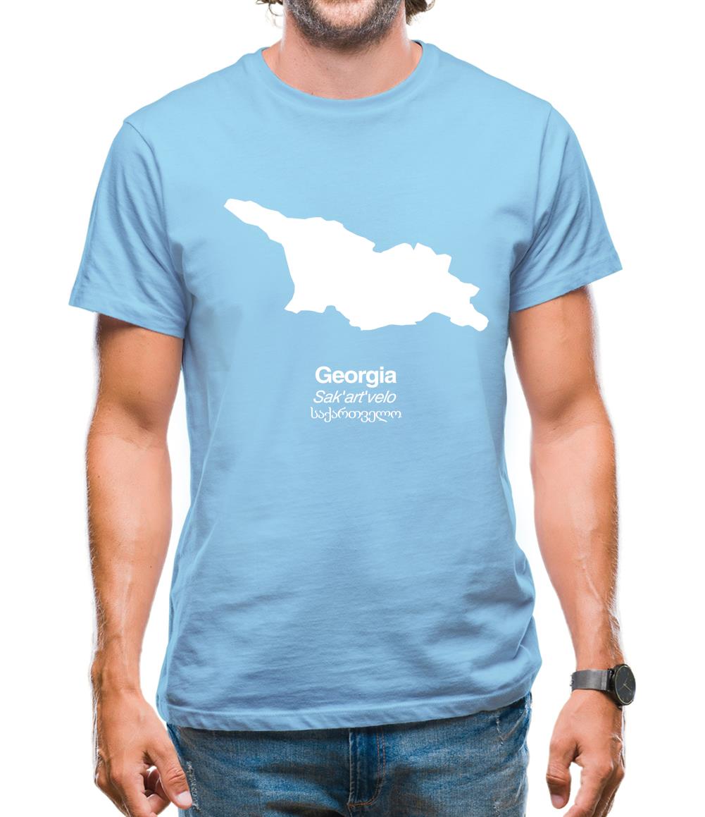 Georgia Silhouette Mens T-Shirt
