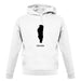 Gibraltar Silhouette unisex hoodie