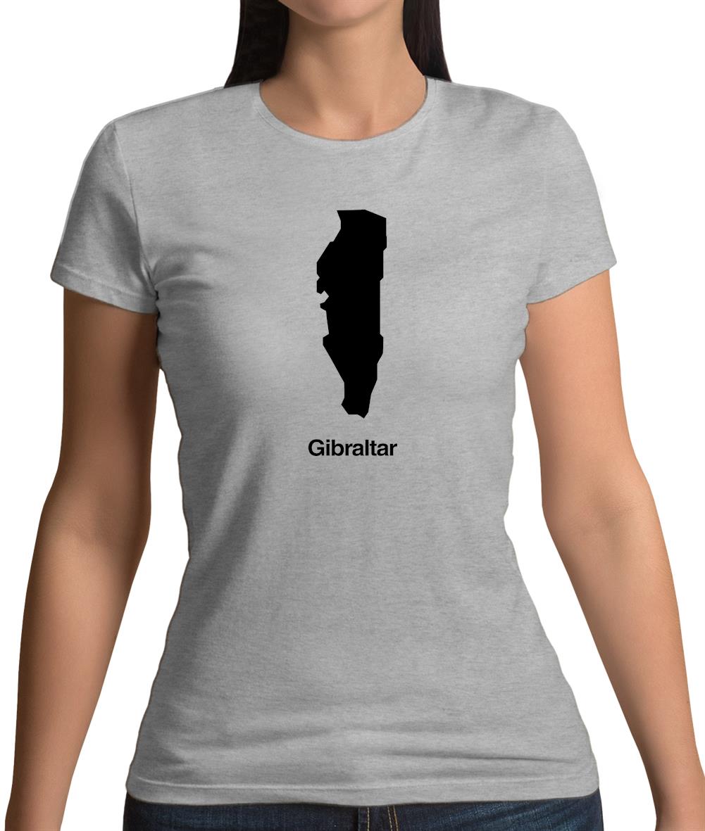 Gibraltar Silhouette Womens T-Shirt