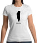 Gibraltar Silhouette Womens T-Shirt