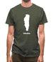 Gibraltar Silhouette Mens T-Shirt