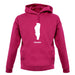 Gibraltar Silhouette unisex hoodie