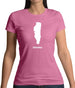 Gibraltar Silhouette Womens T-Shirt