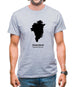 Greenland Silhouette Mens T-Shirt