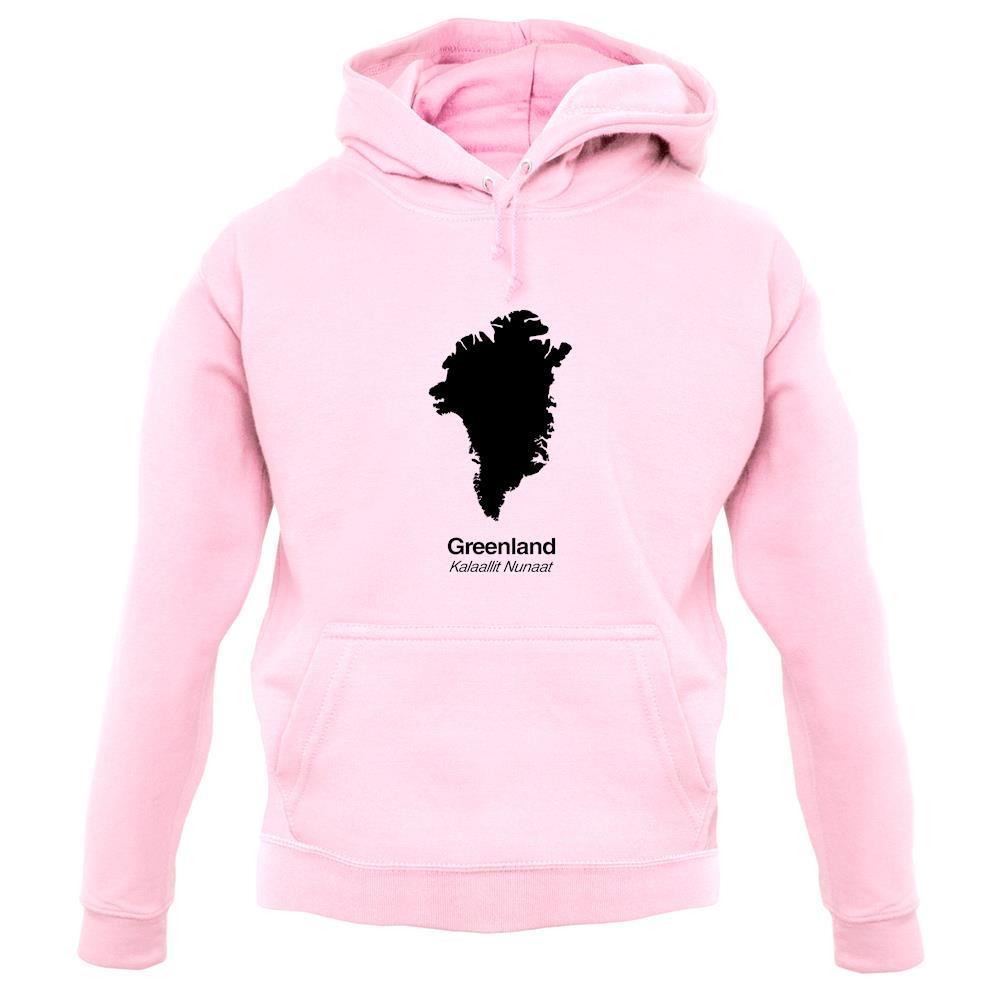 Greenland Silhouette unisex hoodie