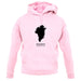 Greenland Silhouette unisex hoodie