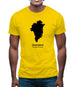 Greenland Silhouette Mens T-Shirt
