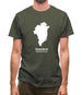 Greenland Silhouette Mens T-Shirt