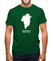 Greenland Silhouette Mens T-Shirt