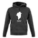 Greenland Silhouette unisex hoodie