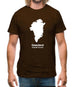 Greenland Silhouette Mens T-Shirt