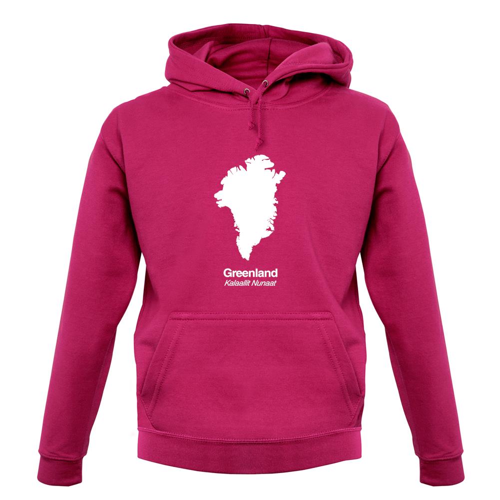 Greenland Silhouette unisex hoodie