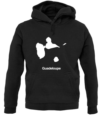 Guadeloupe Silhouette unisex hoodie