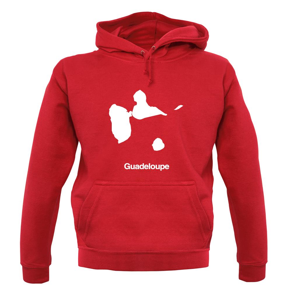 Guadeloupe Silhouette unisex hoodie