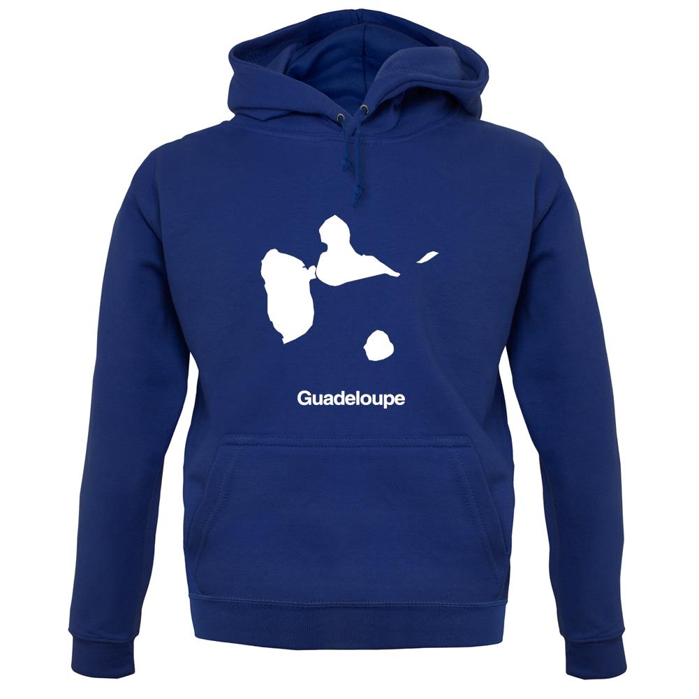 Guadeloupe Silhouette unisex hoodie