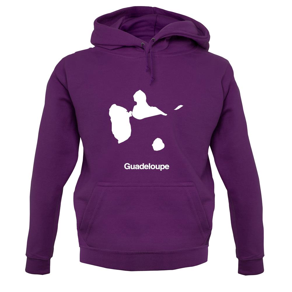 Guadeloupe Silhouette unisex hoodie