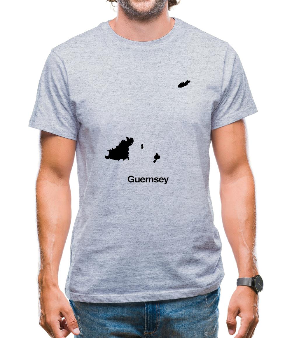 Guernsey Silhouette Mens T-Shirt