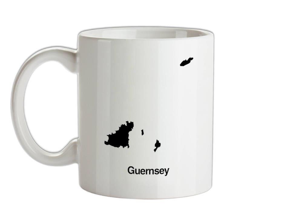 Guernsey Silhouette Ceramic Mug