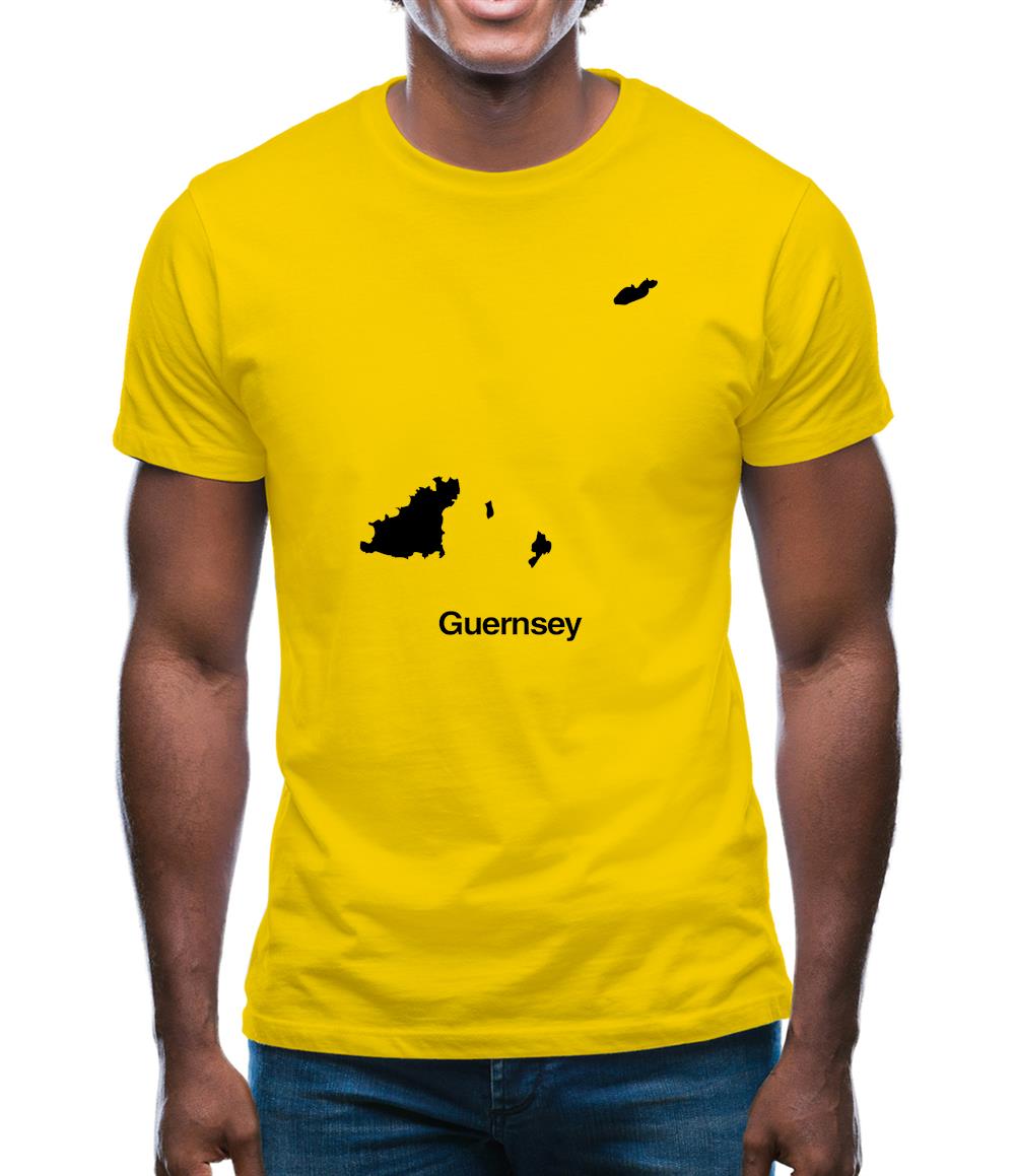 Guernsey Silhouette Mens T-Shirt