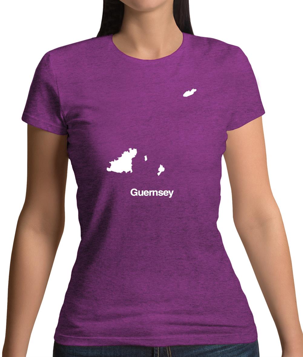 Guernsey Silhouette Womens T-Shirt