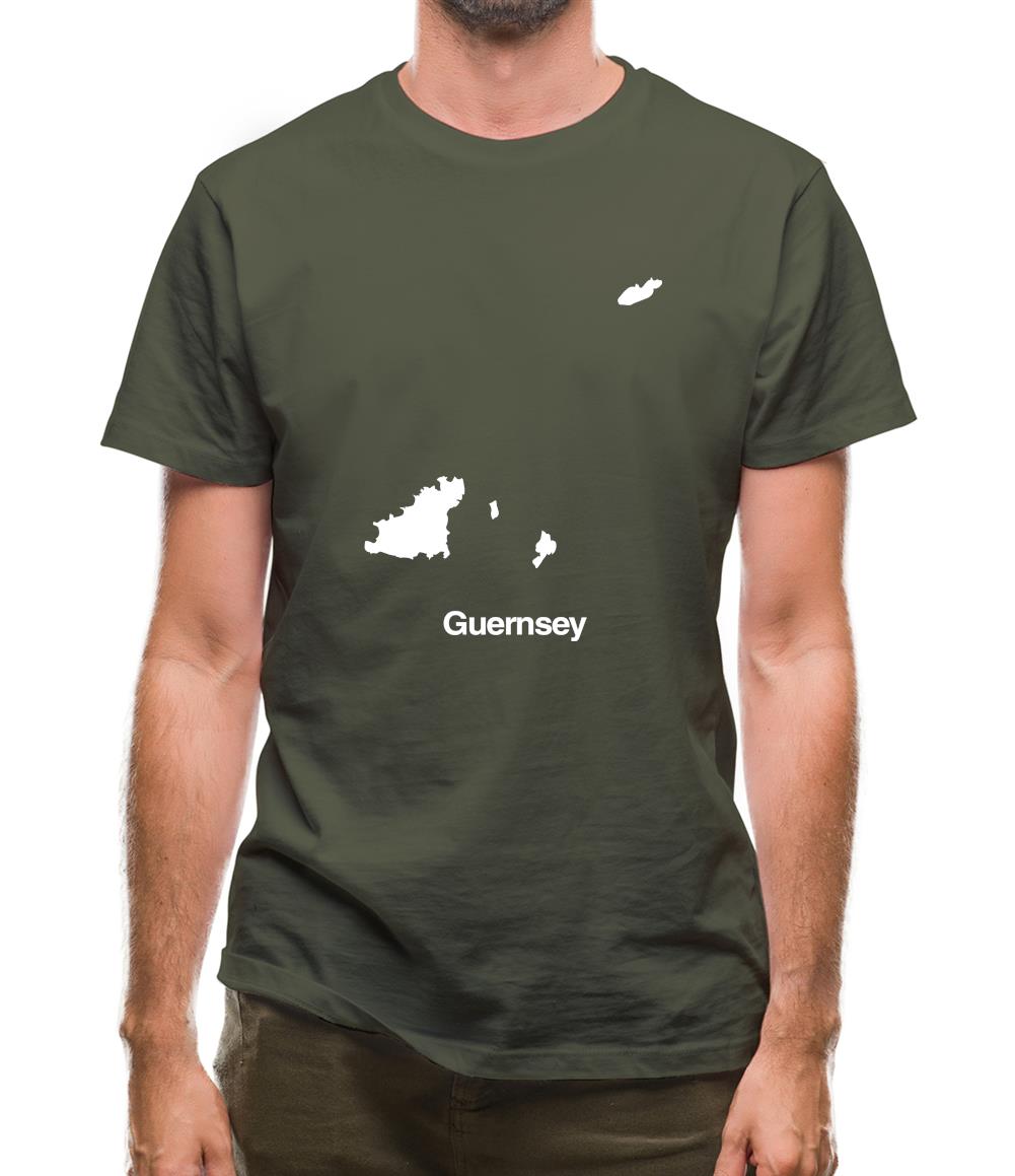 Guernsey Silhouette Mens T-Shirt